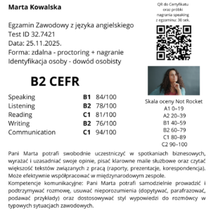 Test 5 Kompetencji 1:30h